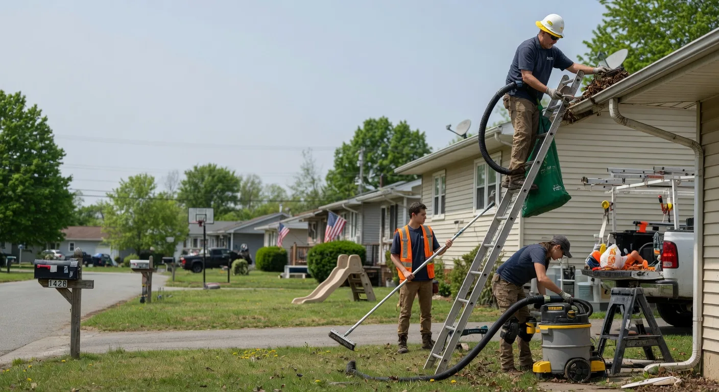 Gutter Installation in Cowden, IL near me